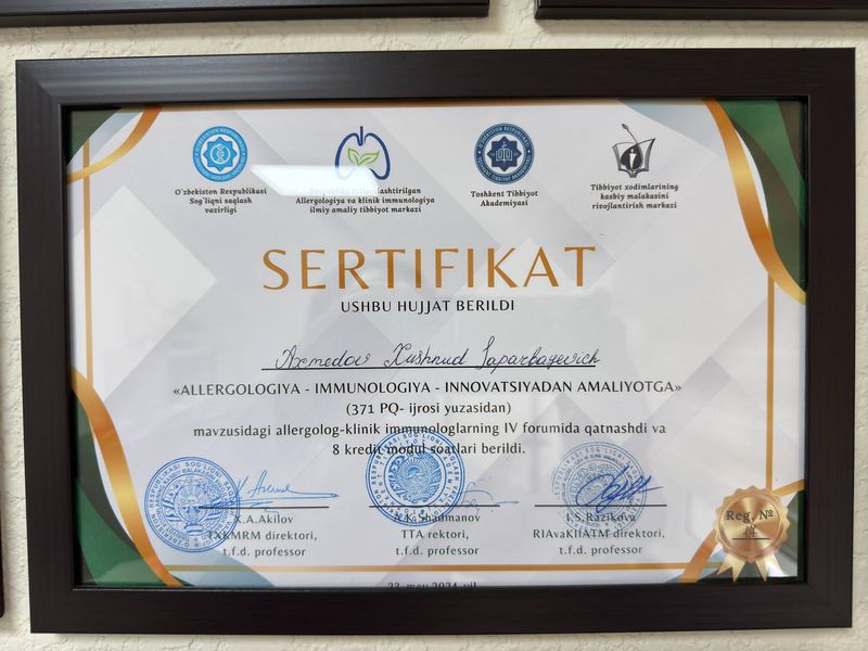 Sertifikat 8